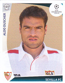 Aldo Duscher Sevilla FC samolepka UEFA Champions League 2009/10 #420